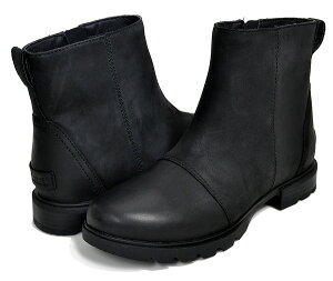 SOREL EMELIE III ZIP WP BLACK/NOIR nl5019-010 \ G~[ X[ Wbv EH[^[v[t u[c ubN V[gu[c h\