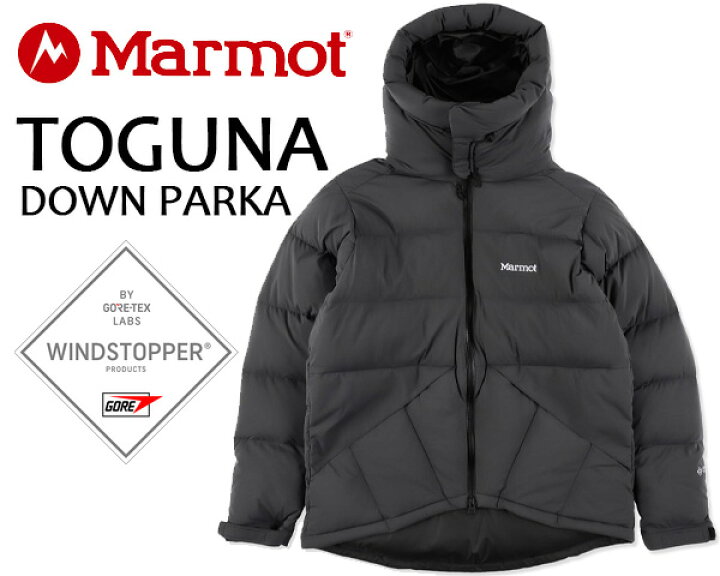 楽天市場】Marmot TOGUNA DOWN PARKA BLACK tsfmd202 マーモット ト 