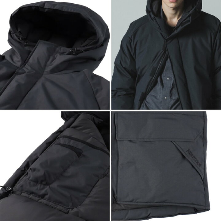 楽天市場】Marmot DIMA DOWN PARKA tsfmd204 BLACK マーモット 