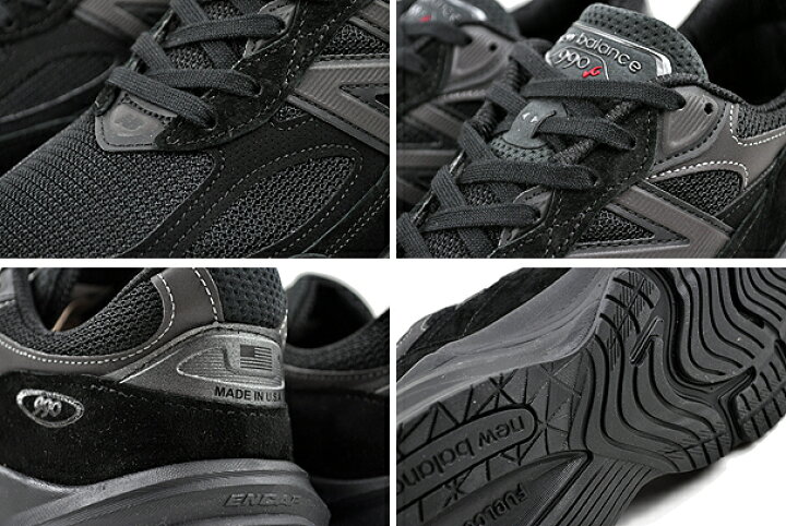 楽天市場】NEW BALANCE U990BB6 MADE IN U.S.A. Width: D TRIPLE BLACK 