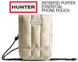 HUNTER INTREPID PUFFER ESSENTIAL PHONE POUCH WHITE WILLOW ubp1164kbm-whw ハンター イントレピッド パファー フォーン ポーチ バッグ ポーチ サコッシュ ホワイト