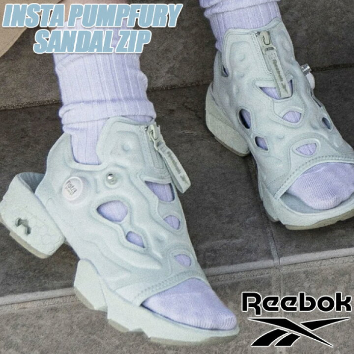 楽天市場】Reebok INSTAPUMP FURY SANDAL ZIP AQUDUS/VINGRE/CHAL 