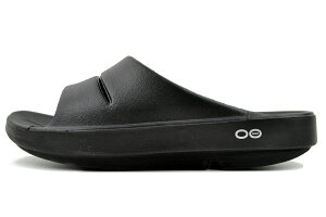OOFOS OOahh BLACK 2000020050211 E[tHX E[A[ jZbNX ubN Jo[V[Y V[ T_ SANDAL NbV J XCh SLIDE