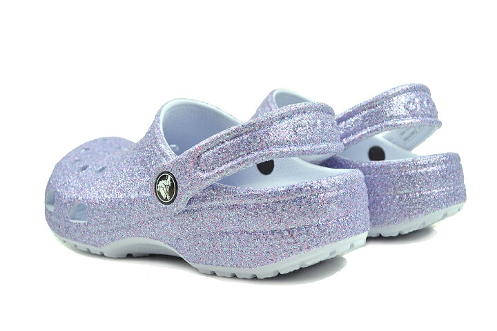 楽天市場】crocs CLASSIC GLITTER CLOG KIDS FROSTED GLITTER 206993 