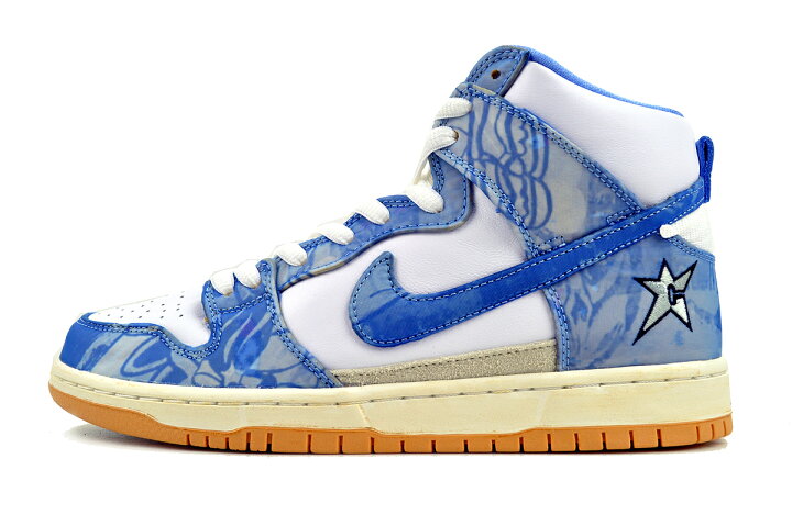楽天市場】NIKE SB DUNK HIGH PREMIUM QS CARPET COMPANY white/royal 