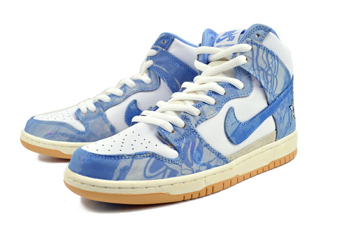 楽天市場】NIKE SB DUNK HIGH PREMIUM QS CARPET COMPANY white/royal 