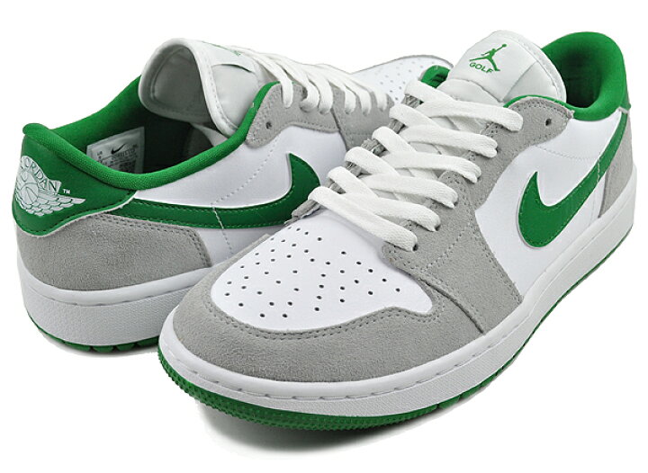 楽天市場】NIKE AIR JORDAN 1 LOW GOLF white/pine green-smoke grey 