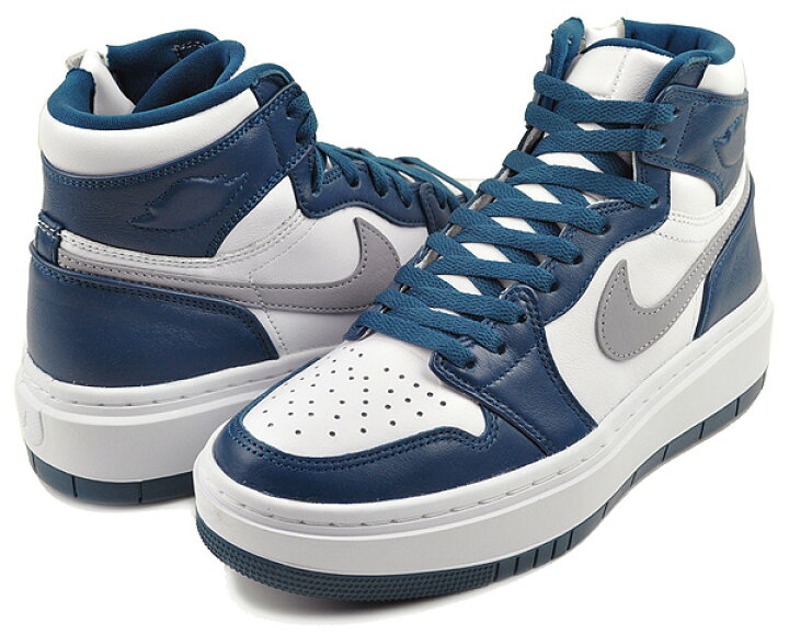 楽天市場】NIKE WMNS AIR JORDAN 1 ELEVATE HIGH sky jfr blue/lt 