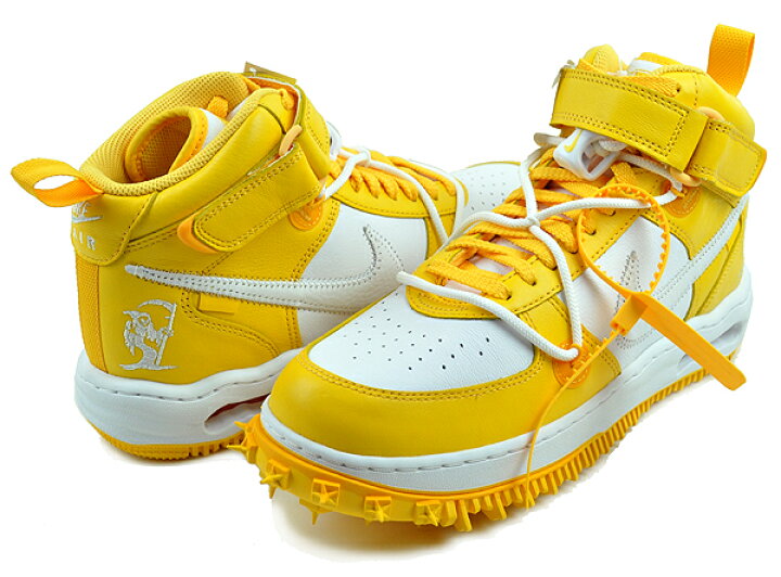 楽天市場】NIKE AIR FORCE 1 MID SP LTHR OFF-WHITE white/wht-varsity 