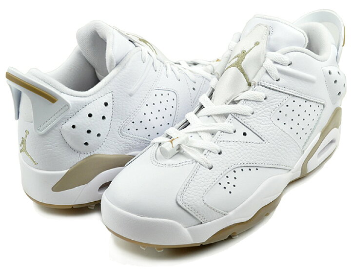 楽天市場】NIKE JORDAN RETRO 6 GOLF white/khaki dv1376-100 ナイキ 