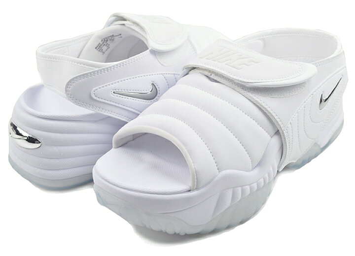 楽天市場】NIKE WMNS ADJUST FORCE SANDAL wht/metallic silver-clear 