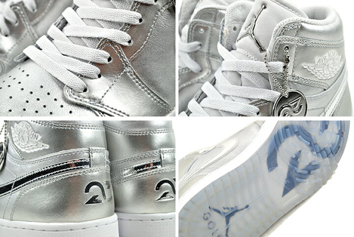 楽天市場】NIKE AIR JORDAN 1 HIGH GOLF NRG GIFT GIVING metallic  