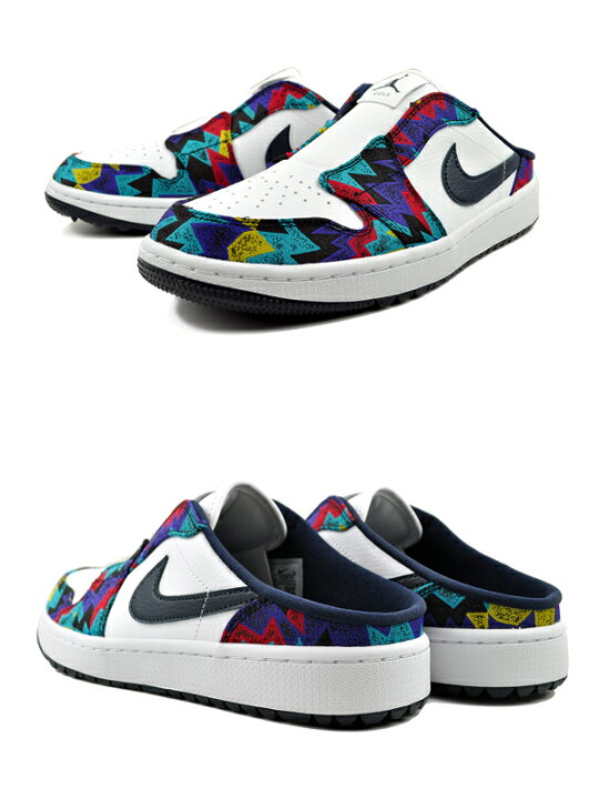 楽天市場】NIKE AIR JORDAN MULE GOLF NOTHING BUT NET white/obsidian 