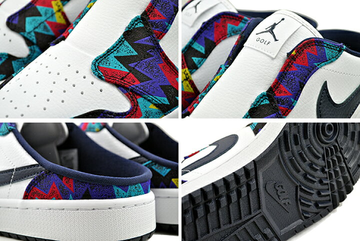 楽天市場】NIKE AIR JORDAN MULE GOLF NOTHING BUT NET white/obsidian 