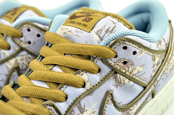 楽天市場】NIKE SB DUNK LOW PRO PREMIUM TOILE football grey/coconut 