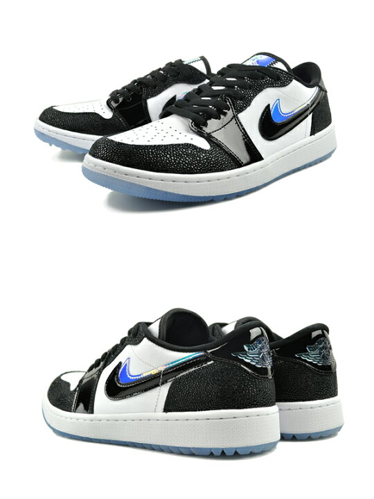 楽天市場】NIKE AIR JORDAN 1 LOW GOLF NRG MASTERS white/black 