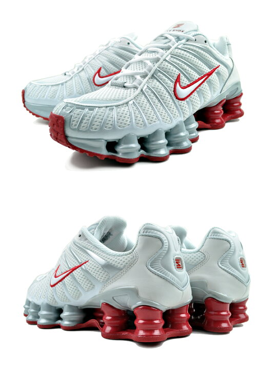 楽天市場】NIKE WMNS SHOX TL platinum tint/white-gym red fz4344-001 