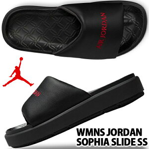 NIKE WMNS JORDAN SOPHIA SLIDE SS black/gym red-blk fz7012-001 iCL EBY W[_ \tBA XCh SS fB[X T_ ubN Wbh 