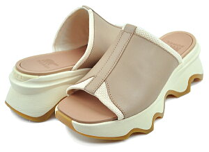 SOREL KINETIC IMPACT SLIDE HIGH SANDAL HONEST BEIGE/HONEY WHITE nl4961-247 �\���� �L�l�e�B�b�N �C���p�N�g �X���C�h �n�C �T���_�� �x�[�W�� ���f�B�[�X ����