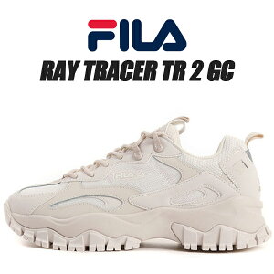 FILA RAY TRACER TR 2 GC WHITE-SAND/SILVER-GREY uss24001-103 tB C g[T[ 2 GC fB[X Xj[J[  zCg Th