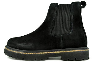 BIRKENSTOCK HIGHWOOD SLIP ON MID (REGULAR FIT) BLACK 1028138 ビルケンシュトック ハイウッド スリッポン ミッド ブラック レギュラーフィット メンズ サイドゴア