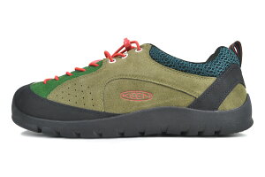 KEEN JASPER ROCKS SP DARK OLIVE/PONDEROSA PINE 1029734 キーン ジャスパー ロックス エスピー メンズ ダークオリーブ ポンデローサパイン スニーカー バンジーレース アウトドア
