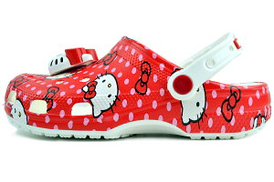 crocs HELLO KITTY RED CLASSIC CLOG MULTI 210575-90h �N���b�N�X �n���[ �L�e�B ���b�h �N���V�b�N �N���b�O �}���`