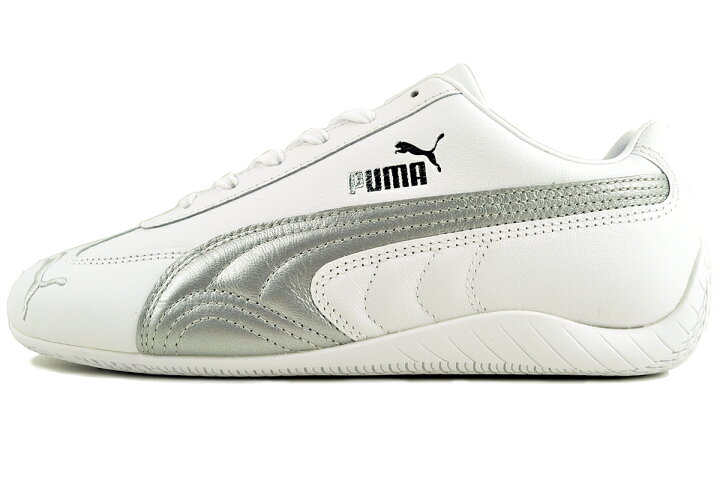 楽天市場】PUMA SPEEDCAT LEATHER PUMA WHITE-PUMA SILVER 401603-03 