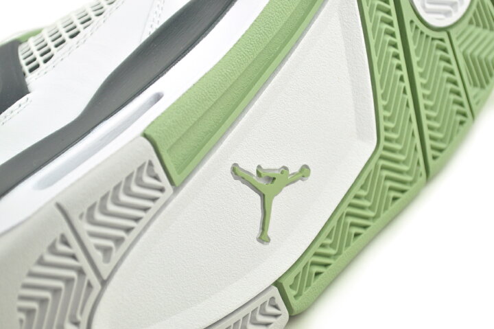 楽天市場】NIKE WMNS AIR JORDAN 4 RETRO white/oil reen-dark ash 
