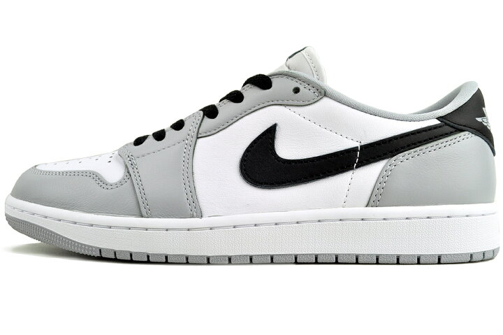 楽天市場】NIKE AIR JORDAN 1 RETRO LOW OG Barons white/black-wolf 