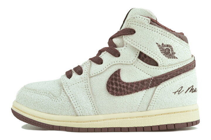 楽天市場】NIKE AIR JORDAN 1 HI OG SP (TD) A Ma Maniere sail 