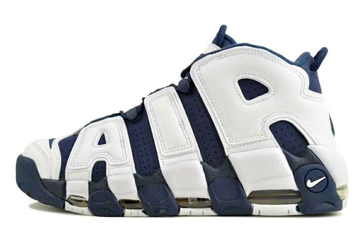 楽天市場】NIKE AIR MORE UPTEMPO 96 OLYMPIC white/midnight navy  