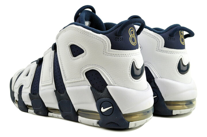 楽天市場】NIKE AIR MORE UPTEMPO 96 OLYMPIC white/midnight navy 