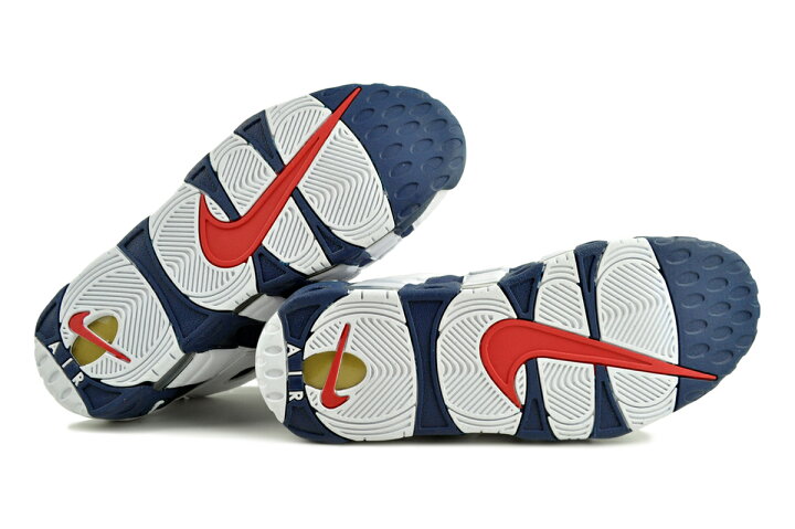 楽天市場】NIKE AIR MORE UPTEMPO 96 OLYMPIC white/midnight navy 