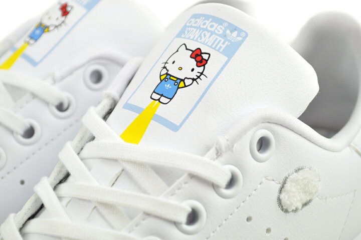 楽天市場】adidas STAN SMITH J HELLO KITTY FTWWHT/GREONE/GLOWBL 