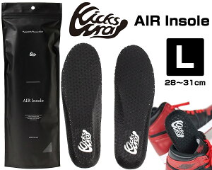 [ �|�C���gUP & �ő�2000�~OFF�N�[�|�� ] �yKicksWrap �L�b�N�X���b�v �G�A�C���\�[���zKicksWrap AIR Insole L(28-31cm) kw-013 �C���\�[�� ������EVA �}���`�z�[�����b�V��