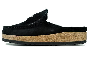 BIRKENSTOCK NAPLES SHEARLING (REGULAR FIT) BLACK 1028110 ビルケンシュトック ネープルス シアリング ブラック レギュラーフィット ボア クロッグ サンダル