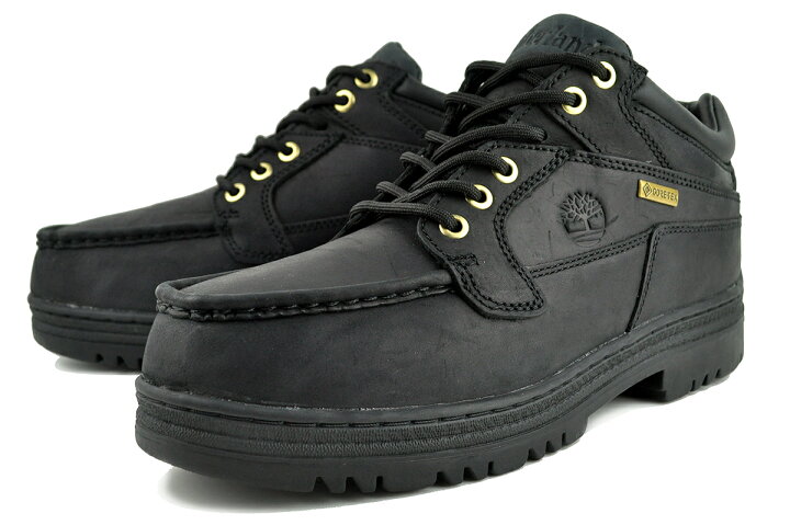 楽天市場】Timberland HERITAGE GTX MOC TOE MID BLACK FULL GRAIN TB 