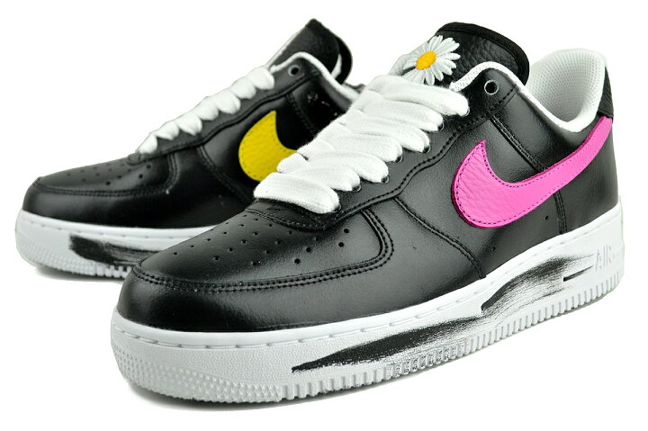 楽天市場】NIKE AIR FORCE 1 07 PARANOISE black/new emerald-pinkfire 