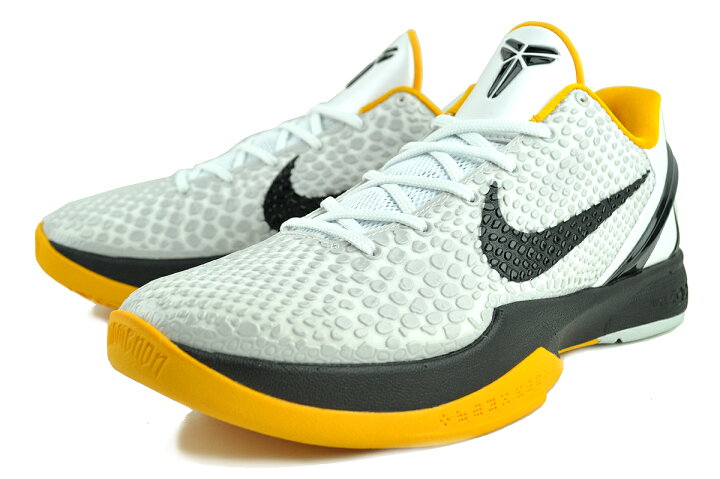 楽天市場】NIKE KOBE VI PROTRO White Del Sol white/black-neutral 