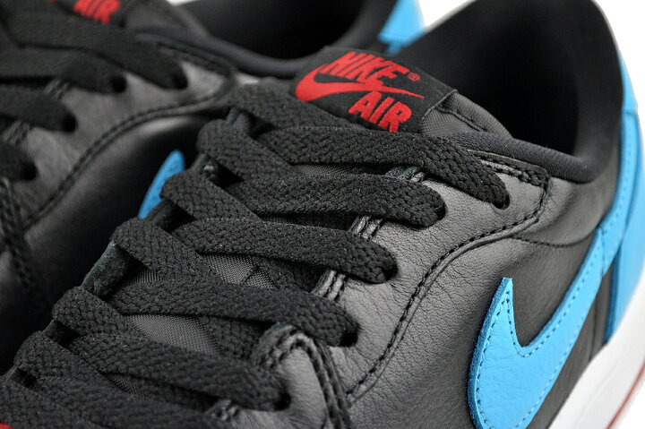 楽天市場】NIKE WMNS AIR JORDAN 1 RETRO LOW OG black/dk powder blue 