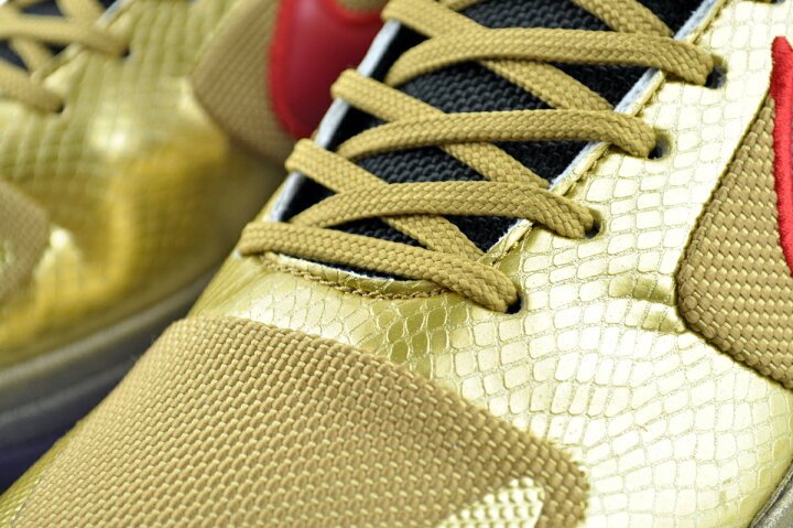 楽天市場】NIKE KOBE V PROTRO UNDEFEATED Hall Of Fame metallic gold 