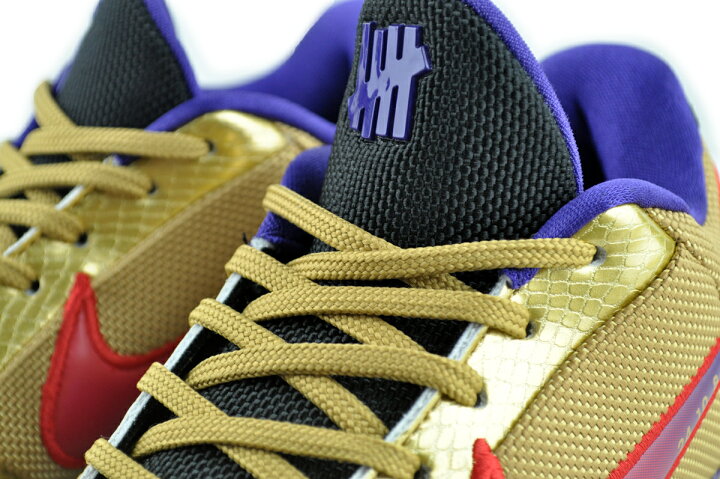 楽天市場】NIKE KOBE V PROTRO UNDEFEATED Hall Of Fame metallic gold  