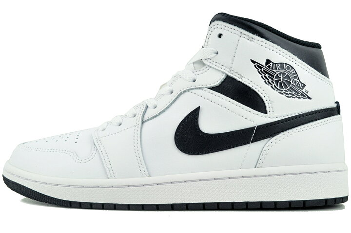 楽天市場】NIKE AIR JORDAN 1 MID white/black-white-black dq8426-132 