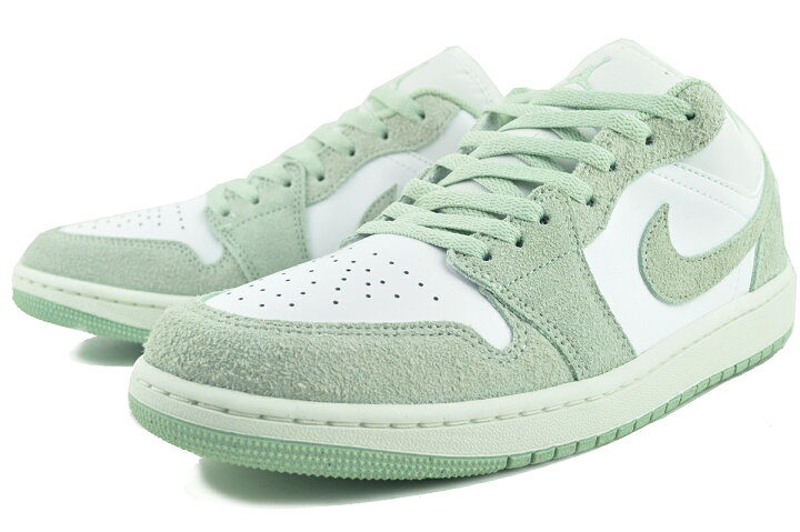 楽天市場】NIKE AIR JORDAN 1 LOW SE white/seafoam-sail fn5214-131 