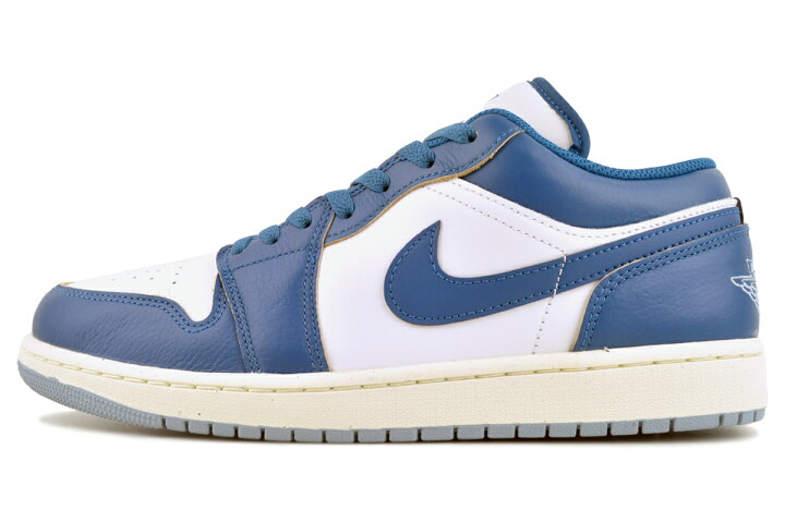 楽天市場】NIKE AIR JORDAN 1 LOW SE white/industrial blue fn5214 