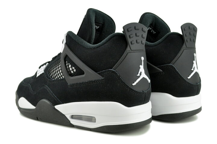 楽天市場】NIKE AIR JORDAN 4 RETRO WHITE THUNDER black/white-black 