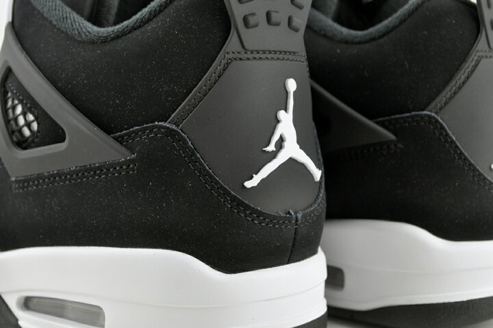 楽天市場】NIKE AIR JORDAN 4 RETRO WHITE THUNDER black/white-black 