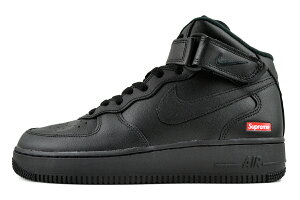 NIKE AIR FORCE 1 MID / SUPREME black/black-blk fz8784-001 iCL GAtH[X 1 ~bh Vv[ ubN Xj[J[ AF1 1994