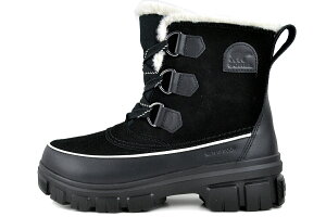 SOREL TIVOLI V WP BLACK FAWN/NOIR FAUVE nl5113-010 �\���� �e�B�{��5�@�E�H�[�^�[�v���[�t �ۉ� �h�� �u�[�c ���f�B�[�X �u���b�N